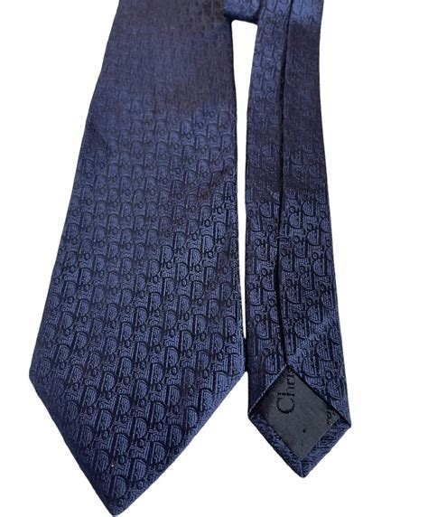 christian dior tie used|Christian Dior cravates tie.